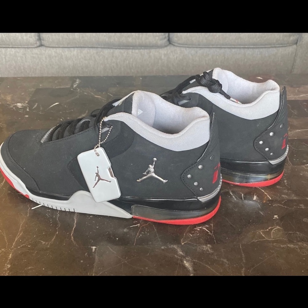 Jordan “Big Fund” Black/Red/Metallic Size 11.5
